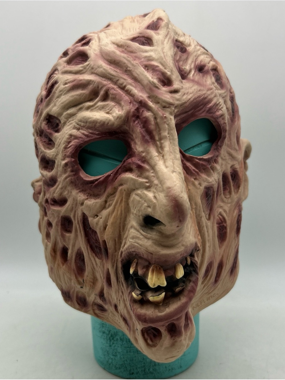 2004 MMIV NLP INC Halloween Rubber Latex Mask Freddy Kreuger Nightmare On Elm St